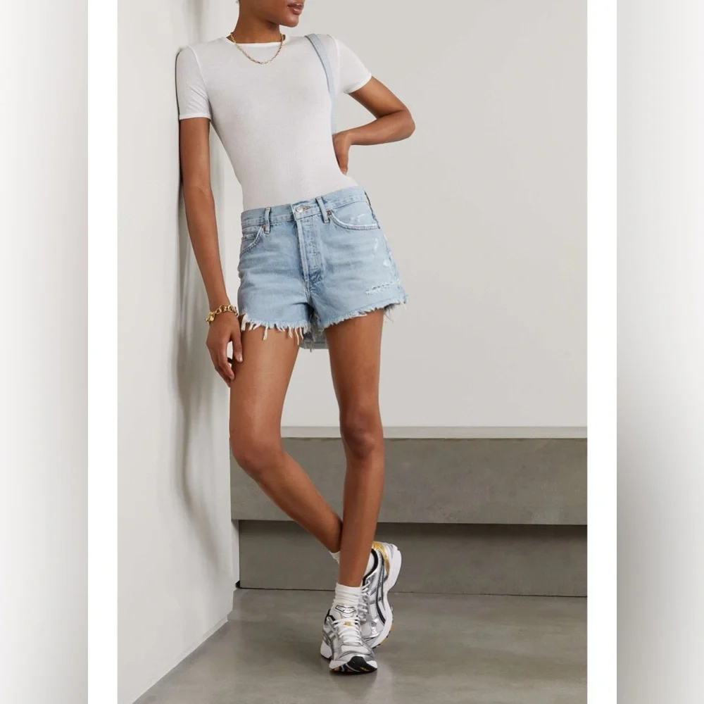 NOT FOR SALE Agolde Parker Vintage Cutoff Shorts - Picture 3 of 14